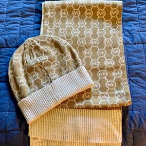 Michael Kors scarf and hat.